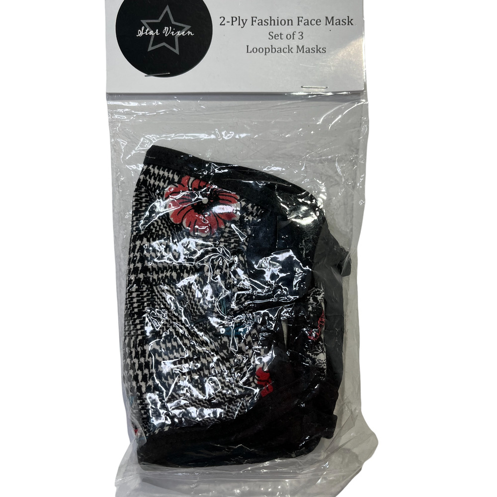 Fashion Masks, set of 3
